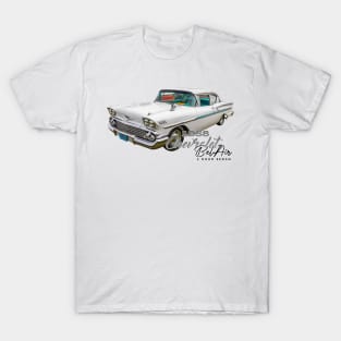 1958 Chevrolet Bel Air 2 Door Sedan T-Shirt